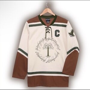 ***Last One***The Lord of the Rings Aragorn Hockey Jersey (Small)